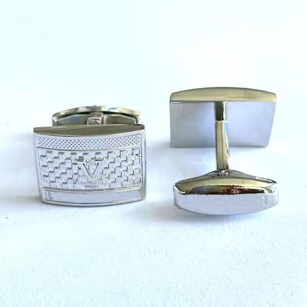 luxury designer brand cuff link fashion jewelry men classic letters cuff links shirt accessorie wedding exquisite gift cufflinks, Silver
luxury designer brand cuff link fashion jewelry men classic letters cuff links shirt accessorie wedding exquisite gift cufflinks, Silver