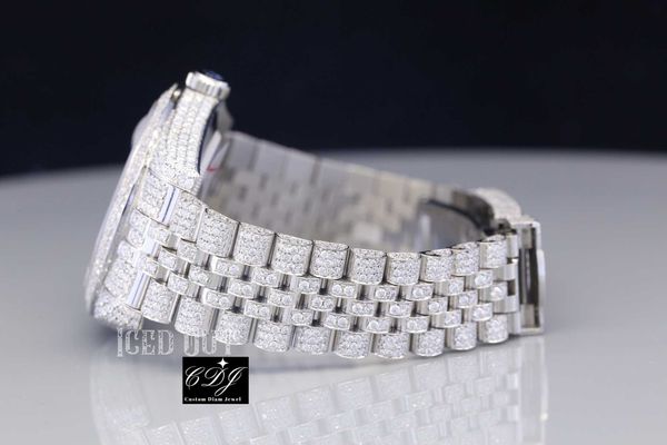 luxury iced out moissanite diamond men's watch stainls steel quartz watch hip hop watch for men womenwp63dc, Slivery;brown
luxury iced out moissanite diamond men's watch stainls steel quartz watch hip hop watch for men womenwp63dc, Slivery;brown