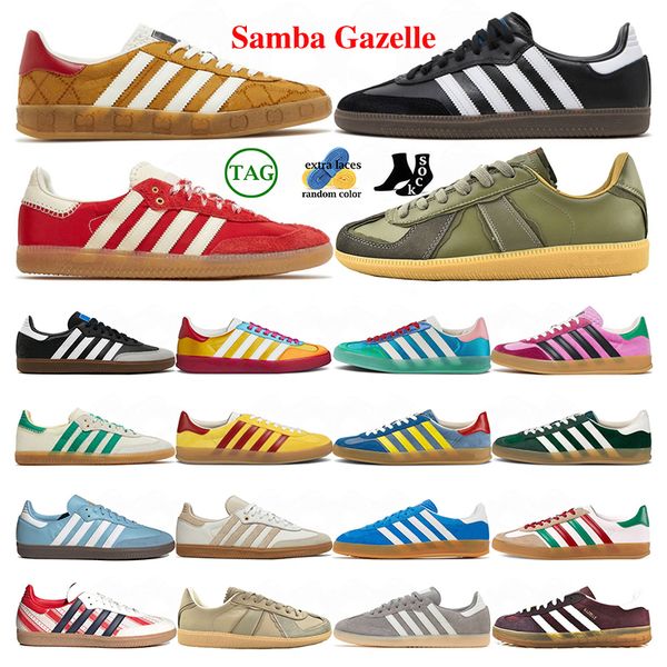 2023 retro samba vegan gazelle casual shoes men women mexico vegan black white bonner mens blue beige pink og collaboration sambas trainers
2023 retro samba vegan gazelle casual shoes men women mexico vegan black white bonner mens blue beige pink og collaboration sambas trainers