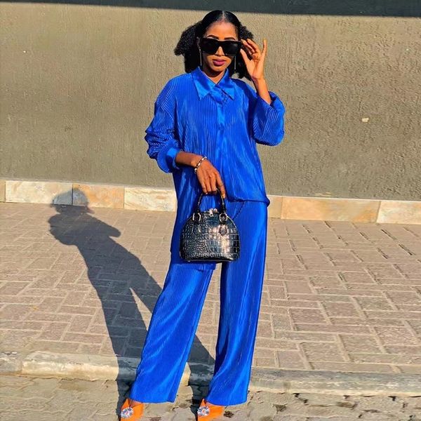 womens two piece pants elegant pleated loose long sleeve shirt wide leg suits casual tracksuit sets female 230302, White
womens two piece pants elegant pleated loose long sleeve shirt wide leg suits casual tracksuit sets female 230302, White