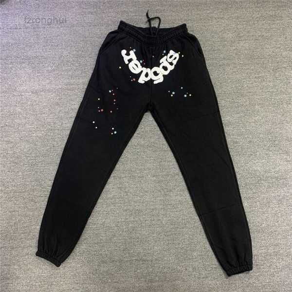 men's pants foaming printing sp5der angel number sweatpants spider web joggers drawstring trousers ibpd, Black
men's pants foaming printing sp5der angel number sweatpants spider web joggers drawstring trousers ibpd, Black