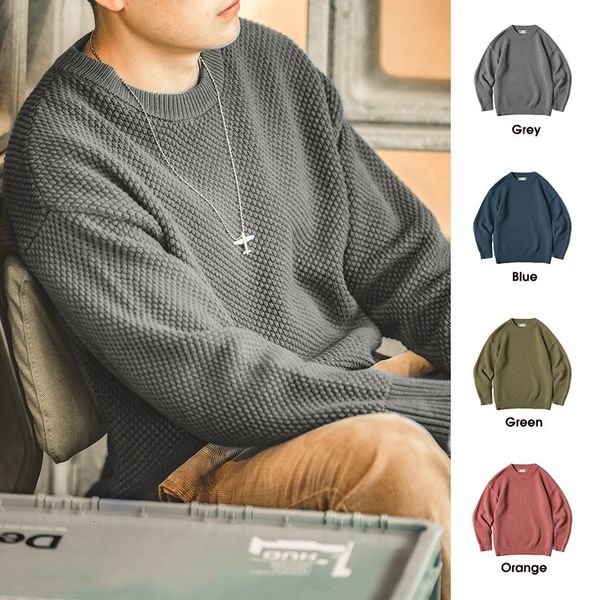 men's sweaters maden men pullover japan retro heavy pineapple grain thick oneck knitted oversize harajuku streetwear casul 230303, White;black
men's sweaters maden men pullover japan retro heavy pineapple grain thick oneck knitted oversize harajuku streetwear casul 230303, White;black