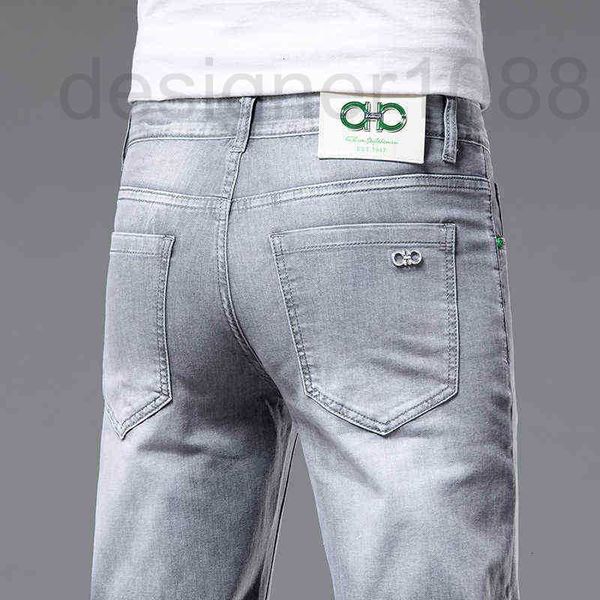 designer and spring summer trend jeans men's slim fit elastic korean small foot long pants brand t790, Blue
designer and spring summer trend jeans men's slim fit elastic korean small foot long pants brand t790, Blue
