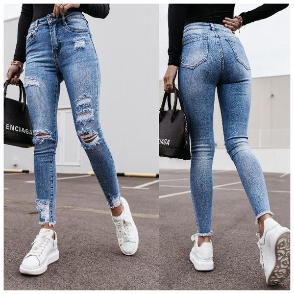 women high waist mom jean shaping skinny jeans stretch ripped denim pants hip fit leggings slim elastic comfy trousers vaqueros, Blue
women high waist mom jean shaping skinny jeans stretch ripped denim pants hip fit leggings slim elastic comfy trousers vaqueros, Blue