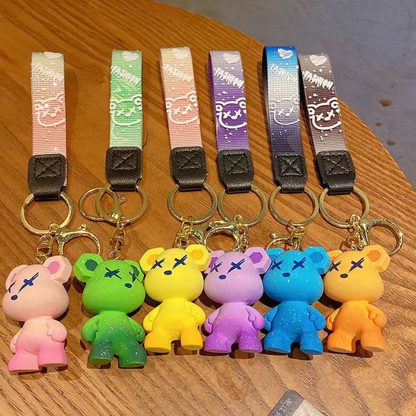 cartoon color change bear keychain accessories couple car key chain pendant bag bag hanging creative small gifts, Silver
cartoon color change bear keychain accessories couple car key chain pendant bag bag hanging creative small gifts, Silver
