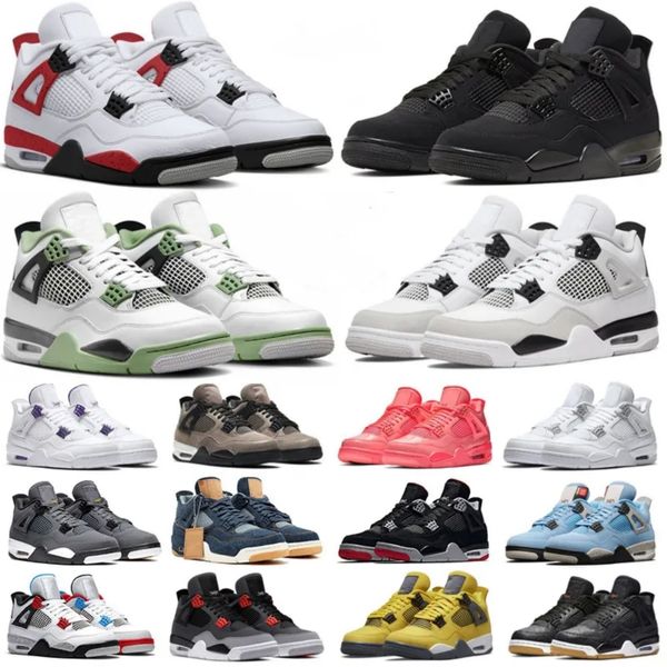 4 basketball shoes for men 4s military black cat sail red thunder white oreo pn dust blue university seafoam cool grey mens sports
4 basketball shoes for men 4s military black cat sail red thunder white oreo pn dust blue university seafoam cool grey mens sports