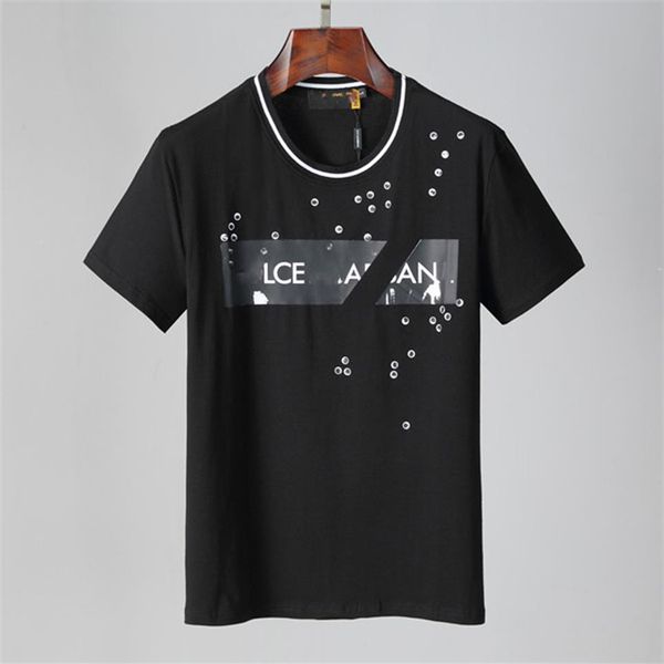 summer retro mens designer rhinestone t-shirts short-sleeve slim crew neck casual shirts tee mercerized cotton m-3xl9236z, White;black
summer retro mens designer rhinestone t-shirts short-sleeve slim crew neck casual shirts tee mercerized cotton m-3xl9236z, White;black