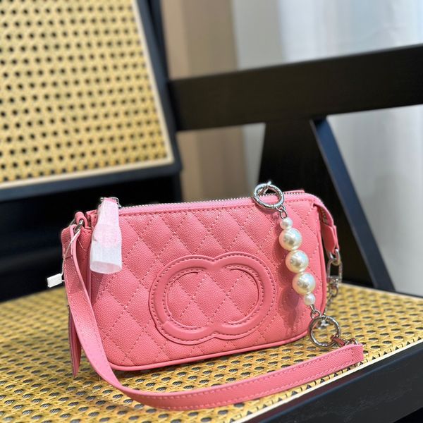 womens designer caviar leather hobo clutch bags with pearl chain strap crossbody shoulder calfskin cowhide handbags pink black white luxury
womens designer caviar leather hobo clutch bags with pearl chain strap crossbody shoulder calfskin cowhide handbags pink black white luxury
