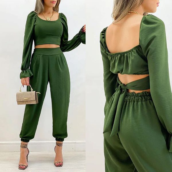 2023 women two piece pants designer ruffle sleeve lapel long sleeves shirt and girdle leg pants sne0359 summer autumn fashion street trouser, White
2023 women two piece pants designer ruffle sleeve lapel long sleeves shirt and girdle leg pants sne0359 summer autumn fashion street trouser, White