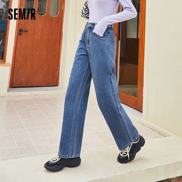 women's jeans semir jeans women color contrast splice wide leg pants winter high waist slim design pants pants 230303, Blue
women's jeans semir jeans women color contrast splice wide leg pants winter high waist slim design pants pants 230303, Blue