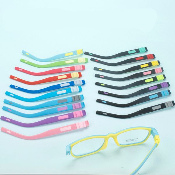 sunglasses frames children's silicone glasses legs snap-on color silicone temples pair multi-color optional children's glasses acc, Silver
sunglasses frames children's silicone glasses legs snap-on color silicone temples pair multi-color optional children's glasses acc, Silver