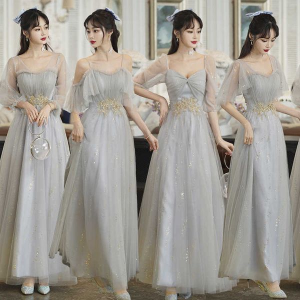 women's clothing runway dresses grey bridmaid for women 2023 summer long thin and flhy large size sister group fairy temperament evenin, Black;gray
women's clothing runway dresses grey bridmaid for women 2023 summer long thin and flhy large size sister group fairy temperament evenin, Black;gray