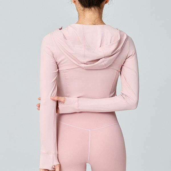 l-008 yoga suit long-sleeved women's crossover breathable hooded zippered cardigan outdoor running irregular comfortable soft coat 2023
l-008 yoga suit long-sleeved women's crossover breathable hooded zippered cardigan outdoor running irregular comfortable soft coat 2023