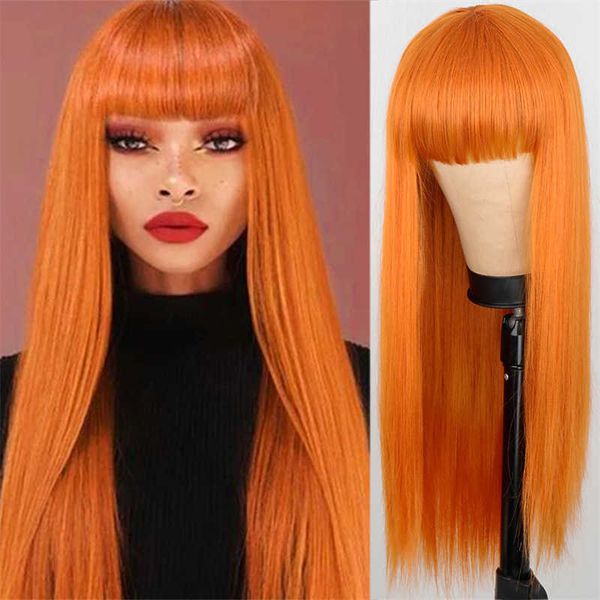 synthetic wigs wig women s full head set long straight hair fashion medium qi banged 230303, Black
synthetic wigs wig women s full head set long straight hair fashion medium qi banged 230303, Black