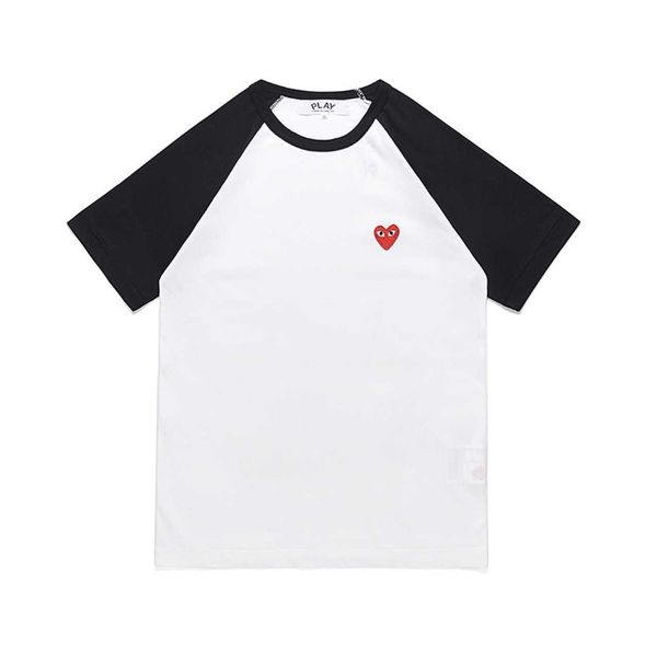 heyplay fashion brand new red heart short-sleeved t-shirt pure cotton round neck color matching bottom shirt love men's and women', Black;white
heyplay fashion brand new red heart short-sleeved t-shirt pure cotton round neck color matching bottom shirt love men's and women', Black;white
