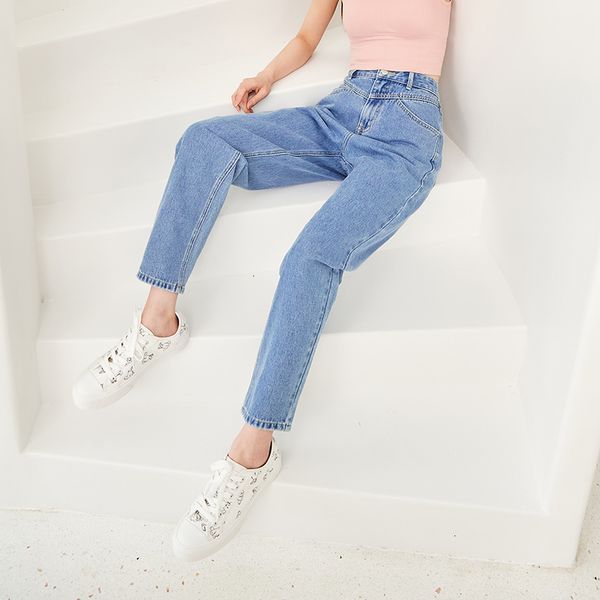 women's jeans semir jeans women autumn loose demin tapered pants high waist carrot pants women's straight pants 230303, Blue
women's jeans semir jeans women autumn loose demin tapered pants high waist carrot pants women's straight pants 230303, Blue