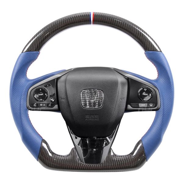 customized leather carbon fiber racing steering wheel for honda civic steering system
customized leather carbon fiber racing steering wheel for honda civic steering system