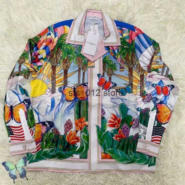 men's casual shirts casablanca tropical flower air balloon full print shirt t230303, White;black
men's casual shirts casablanca tropical flower air balloon full print shirt t230303, White;black