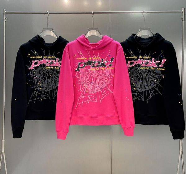 pink womens hoodie sp5der jumper designer hoodies streetwear spider pullover sweatshirt women's clothing, Black
pink womens hoodie sp5der jumper designer hoodies streetwear spider pullover sweatshirt women's clothing, Black