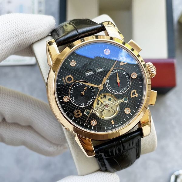 original box aaaluxury fashion leather men's automatic watch 43mm automatic mechanical watch waterproof men's watch large flywheel, Slivery;brown
original box aaaluxury fashion leather men's automatic watch 43mm automatic mechanical watch waterproof men's watch large flywheel, Slivery;brown