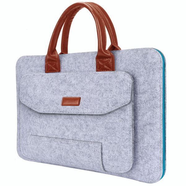 lapbags 11.6/13.3/15.6'' lapsleeve handle felt ultralight notebook tablet ipad case front-pocket pouch bag briefcases for macbook
lapbags 11.6/13.3/15.6'' lapsleeve handle felt ultralight notebook tablet ipad case front-pocket pouch bag briefcases for macbook