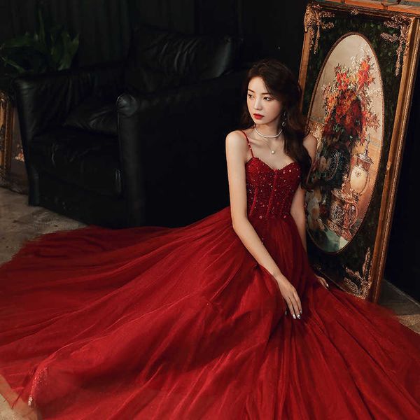 women's clothing runway dresses salutation summer wedding women's thin wine red bride's engagement dresses show slim back, Black;gray
women's clothing runway dresses salutation summer wedding women's thin wine red bride's engagement dresses show slim back, Black;gray