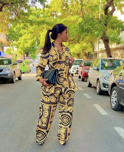 womens two piece pants product vintage print spring fall tracksuit women sets clothes long sleeve shirts wide leg suits 230302, White
womens two piece pants product vintage print spring fall tracksuit women sets clothes long sleeve shirts wide leg suits 230302, White