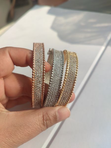 rose gold diamond tennis designer bracelet designer bangle two colors overlap designer jewelry femme silver simple love women men couple gol, Black
rose gold diamond tennis designer bracelet designer bangle two colors overlap designer jewelry femme silver simple love women men couple gol, Black