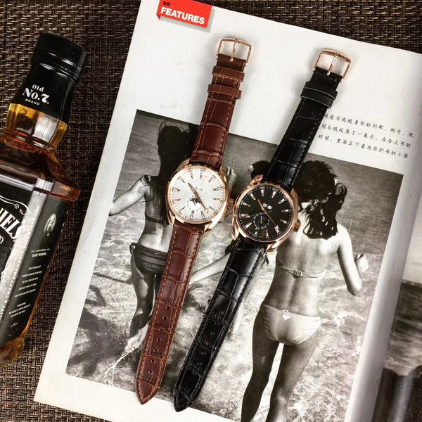abb_watches mens watch mechanical automatic watches business modern wristwatch leather round stainless steel auto date pin buckle waterproof, Slivery;brown
abb_watches mens watch mechanical automatic watches business modern wristwatch leather round stainless steel auto date pin buckle waterproof, Slivery;brown