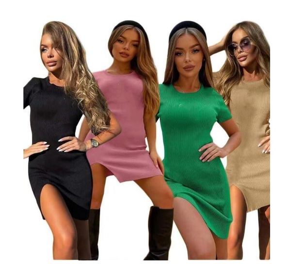 v neck women casual dresses classic new luxury letter pattern short sleeve womens clothing, Black;gray
v neck women casual dresses classic new luxury letter pattern short sleeve womens clothing, Black;gray