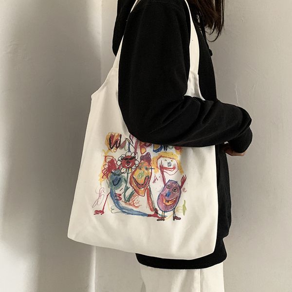 evening bags japanese tote shopping bag for lady literary cartoon canvas shoulder bag women students cotton cloth eco shopper bag 230302
evening bags japanese tote shopping bag for lady literary cartoon canvas shoulder bag women students cotton cloth eco shopper bag 230302