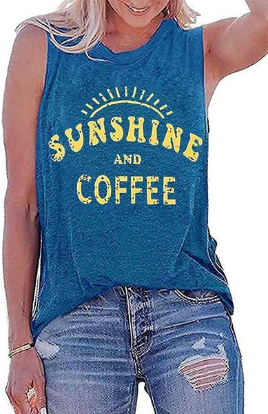 women's vest sunshine and coffee tank casual summer graphic tank for women sleeveless graphic tank tee shirts4qf7, White
women's vest sunshine and coffee tank casual summer graphic tank for women sleeveless graphic tank tee shirts4qf7, White