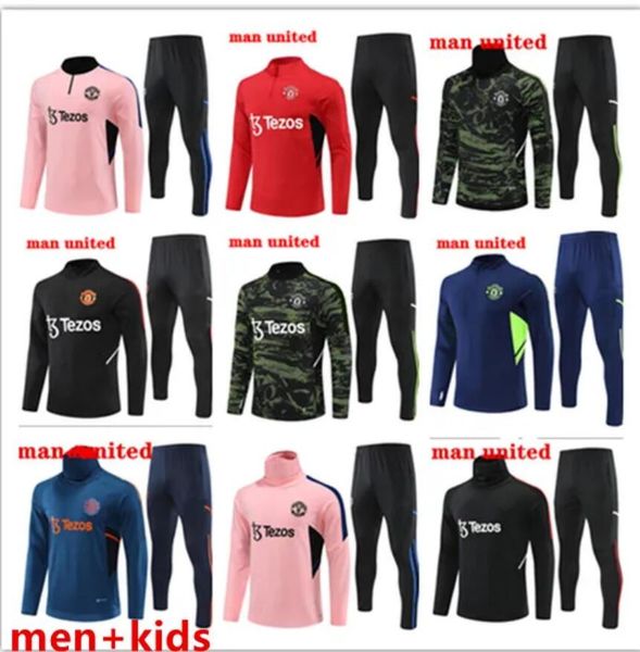 22 23 24 mancheste sancho tracksuit jerseys soccer 22 23 half pull track suits jacket chandal training fernandes rashford sports wear, Black
22 23 24 mancheste sancho tracksuit jerseys soccer 22 23 half pull track suits jacket chandal training fernandes rashford sports wear, Black