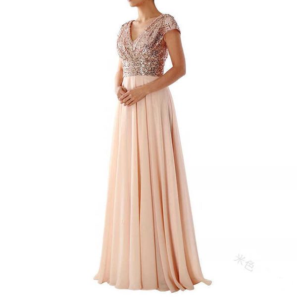 women's clothing runway dresses 2023 spring and summer women's sleevel v-neck sequin temperament chiffon splicing evening dresses, Black;gray
women's clothing runway dresses 2023 spring and summer women's sleevel v-neck sequin temperament chiffon splicing evening dresses, Black;gray