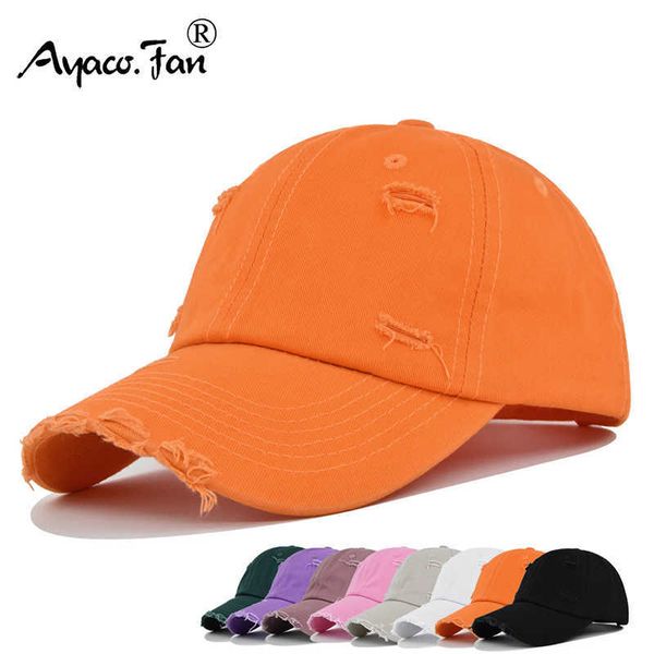 ball caps washed hole baseball cap new spring solid sunhat men women unisex-teens cotton snapback caps fashion hip hop vintage summer hat r2, Blue;gray
ball caps washed hole baseball cap new spring solid sunhat men women unisex-teens cotton snapback caps fashion hip hop vintage summer hat r2, Blue;gray
