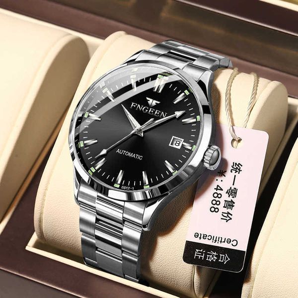 fenzun calendar blue nail automatic hollow mechanical watch student korean watch, Slivery;black
fenzun calendar blue nail automatic hollow mechanical watch student korean watch, Slivery;black