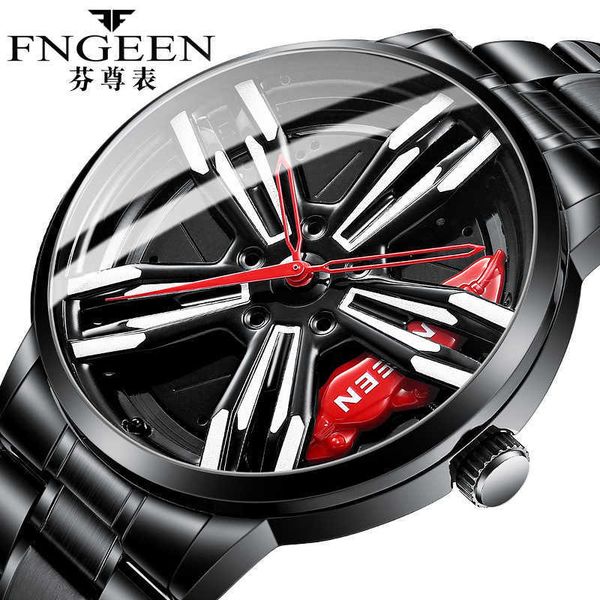 locomotive watch men's rotating wheel hub three-dimensional hollow gift waterproof luminous men's watch, Slivery;black
locomotive watch men's rotating wheel hub three-dimensional hollow gift waterproof luminous men's watch, Slivery;black