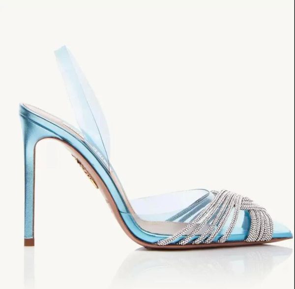 party dress wedding pumps sandal luxury shoes woman high heels aquazzuras gatsby crystal-embellished satin pumps slingback sandals ankle 7d8, Black
party dress wedding pumps sandal luxury shoes woman high heels aquazzuras gatsby crystal-embellished satin pumps slingback sandals ankle 7d8, Black