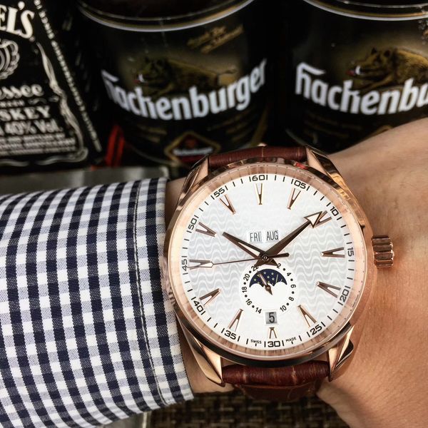 abb_watches mens watch mechanical automatic watches business modern wristwatch leather round stainless steel auto date pin buckle watch luxu, Slivery;brown
abb_watches mens watch mechanical automatic watches business modern wristwatch leather round stainless steel auto date pin buckle watch luxu, Slivery;brown