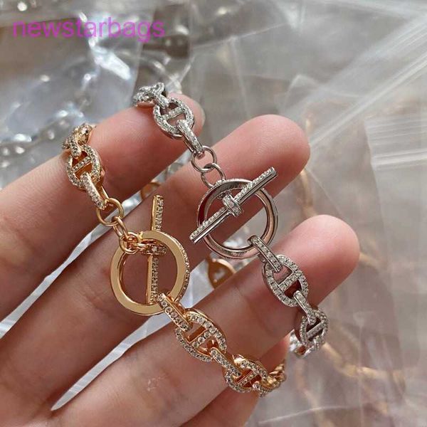 designer herms bracelet for sale 18k white gold inlaid with mosonite full diamond group pig nose q-shaped bracelet elegant and simple female, Golden;silver
designer herms bracelet for sale 18k white gold inlaid with mosonite full diamond group pig nose q-shaped bracelet elegant and simple female, Golden;silver