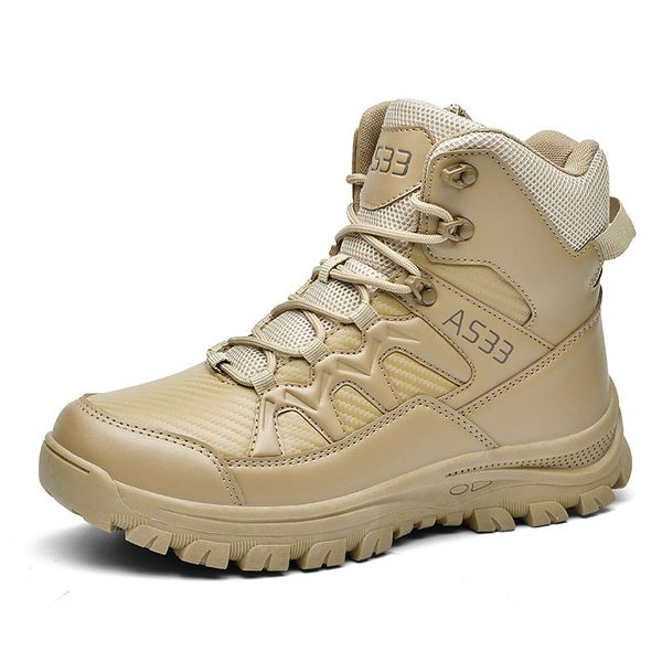 casual shoes outdoor combat anti-skid tactical boots military boots as training shoes outdoor desert mountaineering high-shoes 311, Black
casual shoes outdoor combat anti-skid tactical boots military boots as training shoes outdoor desert mountaineering high-shoes 311, Black