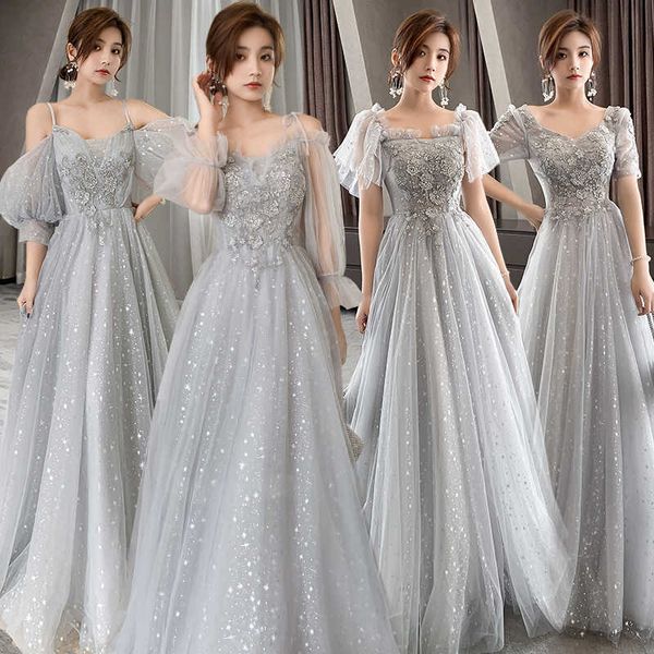 women's clothing runway dresses bridmaid women's 2023 fairy temperament slim gray sisters' girlfriend show evening dresses si, Black;gray
women's clothing runway dresses bridmaid women's 2023 fairy temperament slim gray sisters' girlfriend show evening dresses si, Black;gray