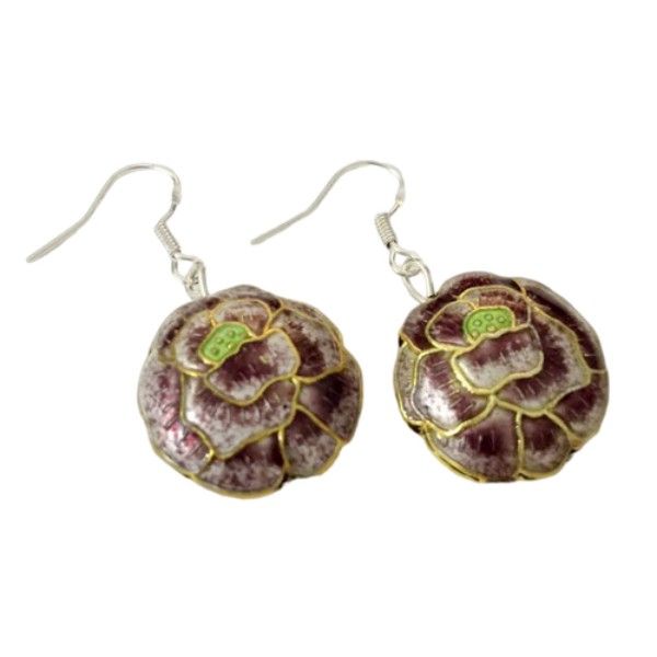 vintage cloisonne enamel flower design charms earrings 925 silver hook eardrop traditional handcraft women accessories jewelry 10 pairs/lot, Golden
vintage cloisonne enamel flower design charms earrings 925 silver hook eardrop traditional handcraft women accessories jewelry 10 pairs/lot, Golden