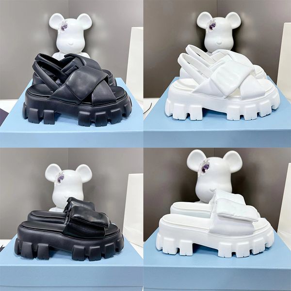 designer sandal monolith sandal women platform slippers genuine leather slipper slip-on wheel mules rubber thick soled slides summer beach f, Black
designer sandal monolith sandal women platform slippers genuine leather slipper slip-on wheel mules rubber thick soled slides summer beach f, Black