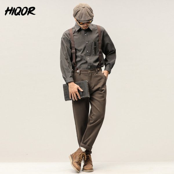 men's pants hiqor four seasons japanese style overalls casual retro harem men bib solid color jumpsuits multi pockets suspenders 230303, Black
men's pants hiqor four seasons japanese style overalls casual retro harem men bib solid color jumpsuits multi pockets suspenders 230303, Black