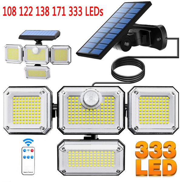 led solar wall lights outdoor motion sensor human induction adjustable head ip65 waterproof remote control street garden lamp 108 122 138 17
led solar wall lights outdoor motion sensor human induction adjustable head ip65 waterproof remote control street garden lamp 108 122 138 17