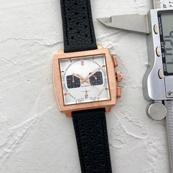 2023 all dials working automatic date square men watches luxury fashion mens full function quarz chronograph movement clock black leisure wr, Slivery;black
2023 all dials working automatic date square men watches luxury fashion mens full function quarz chronograph movement clock black leisure wr, Slivery;black