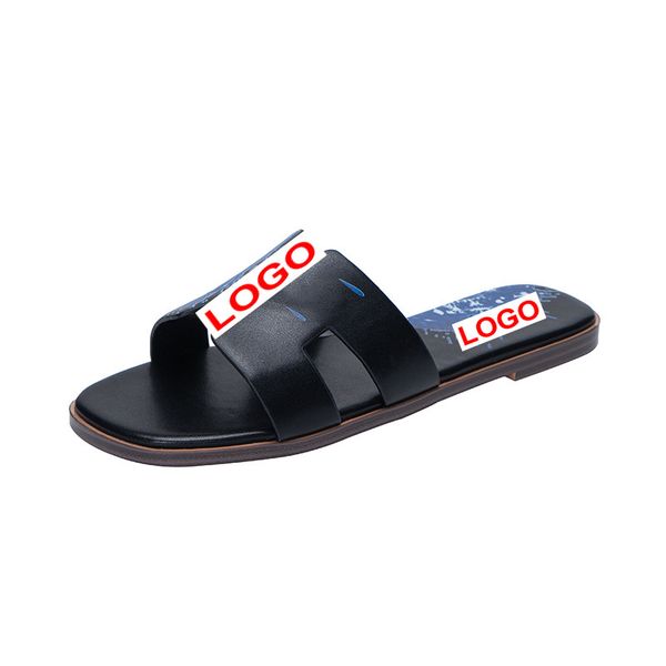 new luxury designer pu leather ladies sandals summer flat shoes fashion beach women slippers letter drag 36--42, Black
new luxury designer pu leather ladies sandals summer flat shoes fashion beach women slippers letter drag 36--42, Black