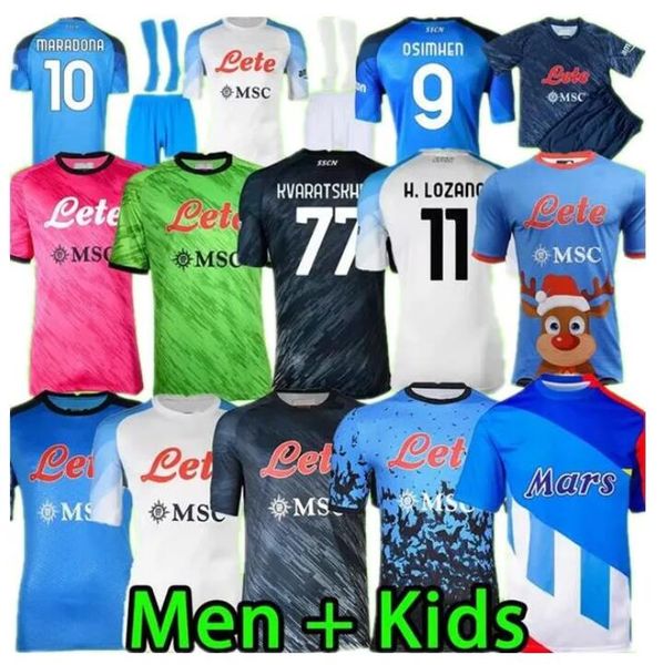 22 23 napoli soccer jerseys men kit kids sets maglia naples 2022 2023 kvaratskhelia zielinski maradona min jae football shirt christmas loza, Black;yellow
22 23 napoli soccer jerseys men kit kids sets maglia naples 2022 2023 kvaratskhelia zielinski maradona min jae football shirt christmas loza, Black;yellow