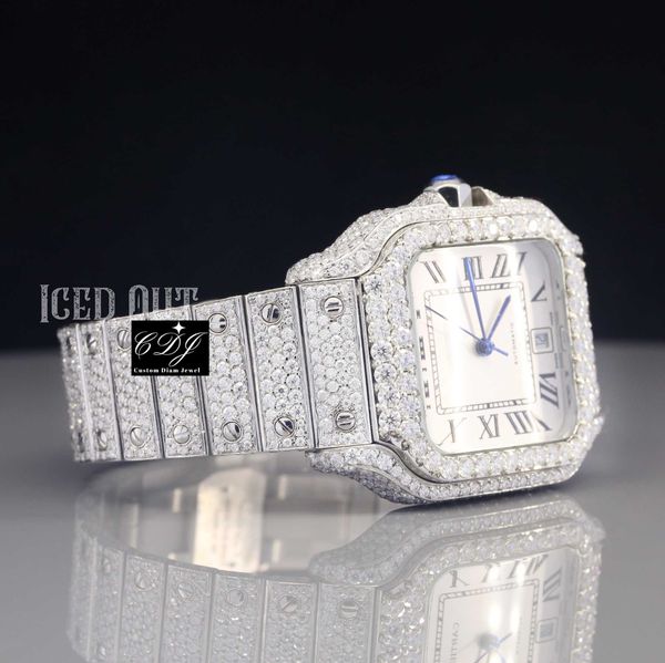 2023moissanite diamond watch brand luxury bling hip hop watch pass diamond tter iced out diamond moissan, Slivery;brown
2023moissanite diamond watch brand luxury bling hip hop watch pass diamond tter iced out diamond moissan, Slivery;brown